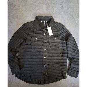 $170 Travis Mathew Serene HORIZON Jacket Size‎ Small BLACK Military Style